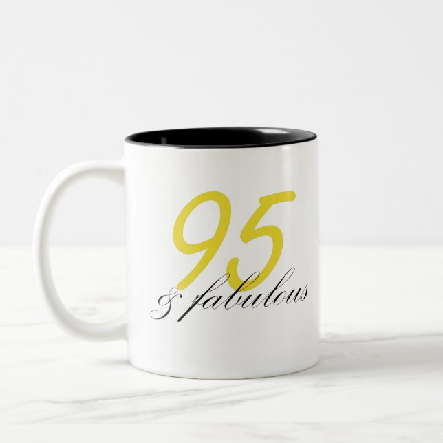 Tasse 2 Couleurs 95 et fabuleux (Gauche)