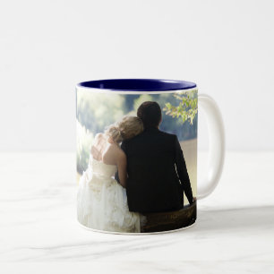Tasse 2 Couleurs A personnalisé votre photo