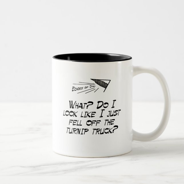 Tasse 2 Couleurs A tombé le camion de navet ? (Droit)