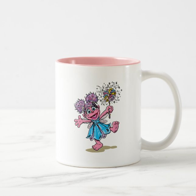 Tasse 2 Couleurs Abby Cadabby Art rétro (Droit)