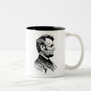 Tasse 2 Couleurs Abraham Lincoln