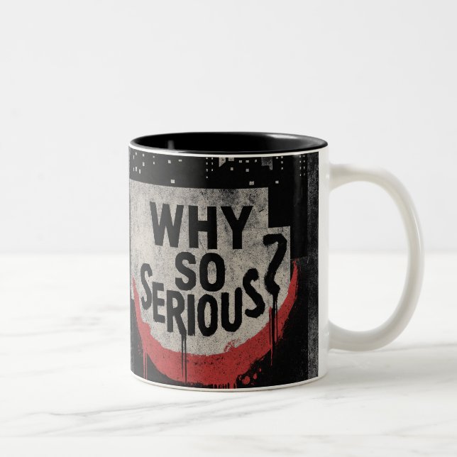 Tasse 2 Couleurs Abstract Urban Grin Art (Droit)