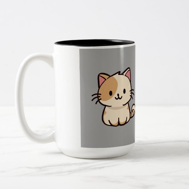 Tasse 2 Couleurs accroc (Gauche)