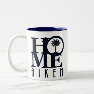 Tasse 2 Couleurs ACCUEIL Aiken Caroline du Sud 11oz
