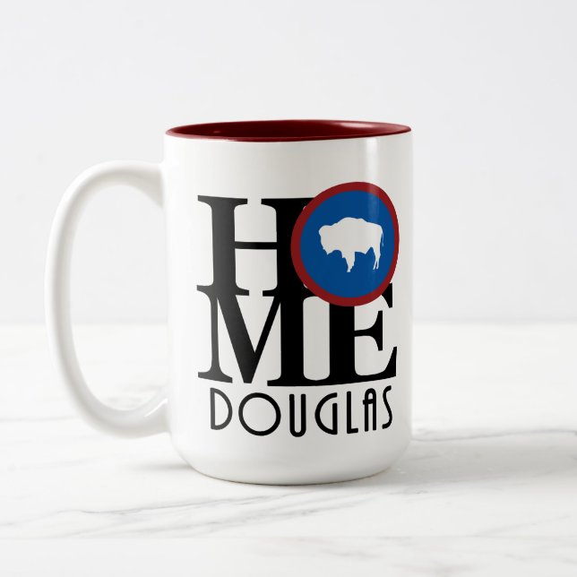 Tasse 2 Couleurs ACCUEIL Douglas Wyoming 15 (Gauche)
