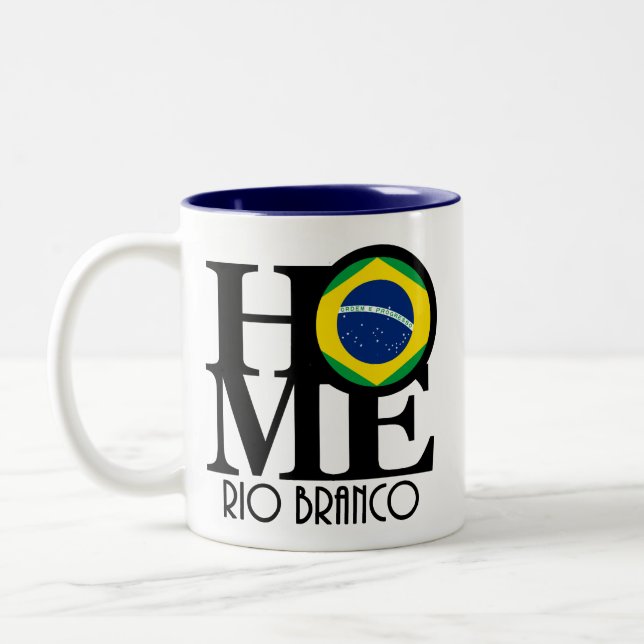 Tasse 2 Couleurs ACCUEIL Rio Branco 11oz (Gauche)