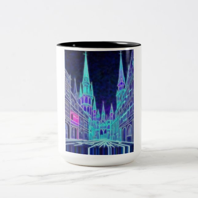 Tasse 2 Couleurs Acropole cintrante (Centre)