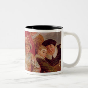 Tasse 2 Couleurs Acteurs du Comedie Italienne