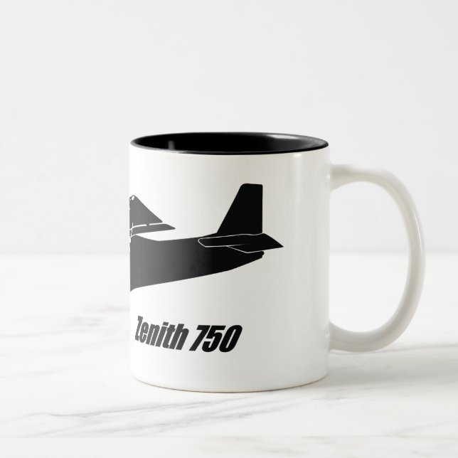 Tasse 2 Couleurs ADAC du zénith 750 (Droit)