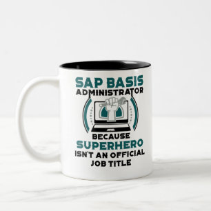 Tasse 2 Couleurs Administrateur SAP Basis