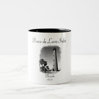 Tasse 2 Couleurs Admission du maquereau De Léon de phare, la