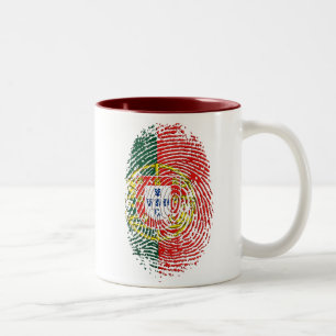 Tasse 2 Couleurs ADN Português (ADN) - Tugas Camisas e Presentes