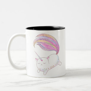 Tasse 2 Couleurs Adorable Caticorn