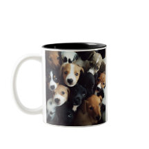 adorable photo de collage de chiot