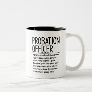 Tasse 2 Couleurs Agent de probation