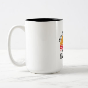 Tasse 2 Couleurs Agriculteur drôle de coq de poulet que votre fou