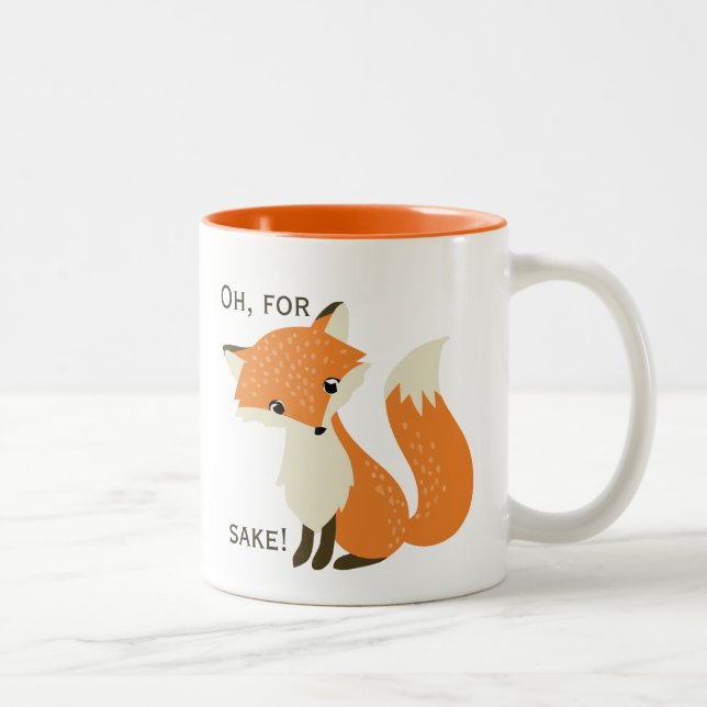 Tasse 2 Couleurs Ah, dans l'intéret de Fox (Droit)