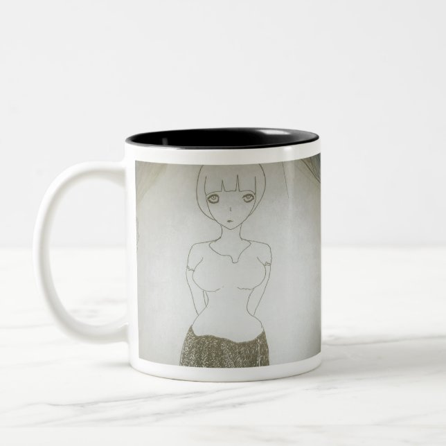 Tasse 2 Couleurs ah melissa que veux-tu ? (Gauche)