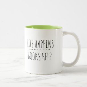Tasse 2 Couleurs Aide Livres