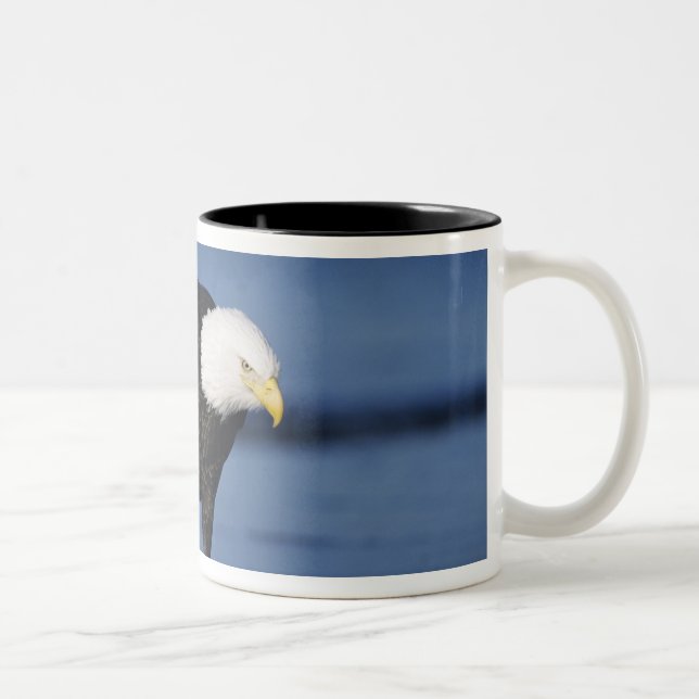 Tasse 2 Couleurs Aigle de Bald (Droit)