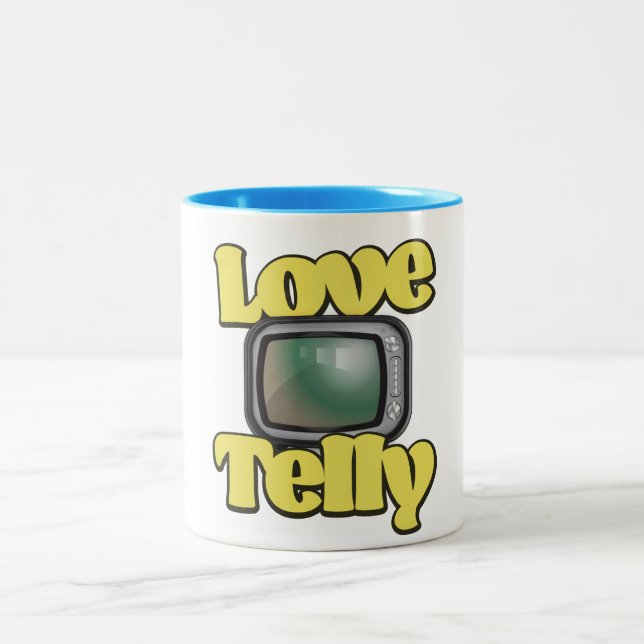 Tasse 2 Couleurs Aimer Telly (Centre)