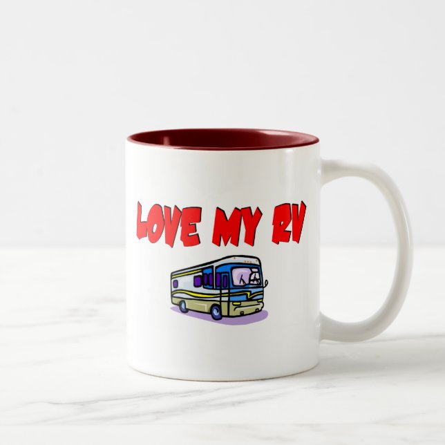 Tasse 2 Couleurs Aimez mon rv (Droit)