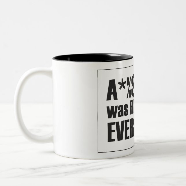 Tasse 2 Couleurs Alex Jones a raison (Gauche)