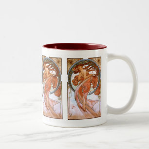 Tasse 2 Couleurs Alfons Mucha : Danse
