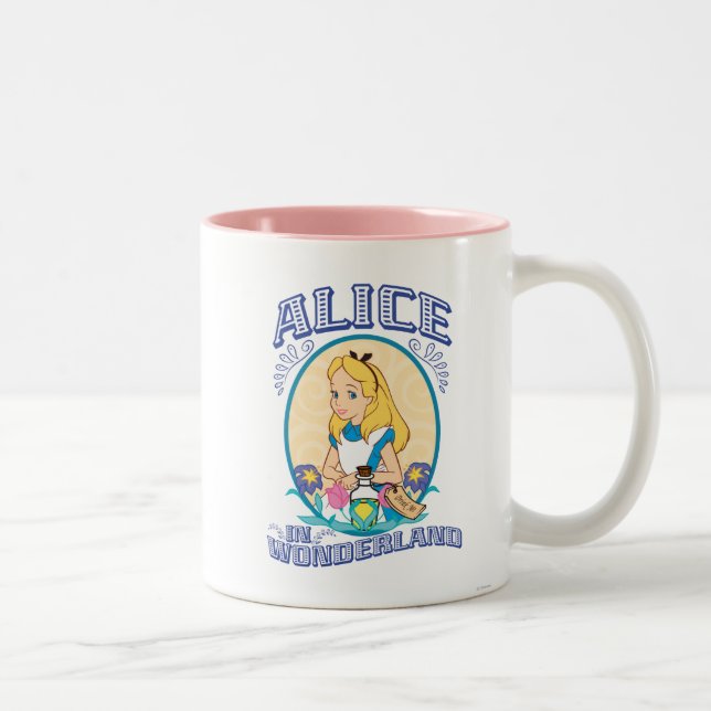Tasse 2 Couleurs Alice à Wonderland (Droit)