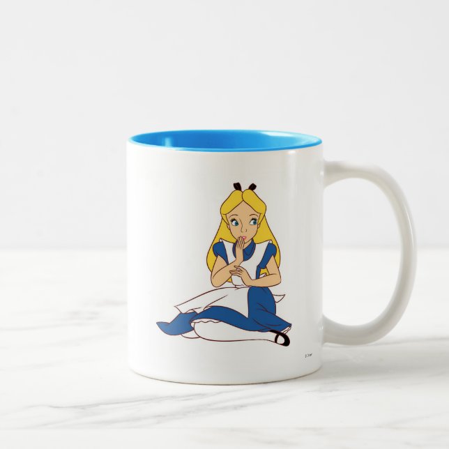 Tasse 2 Couleurs Alice à Wonderland (Droit)