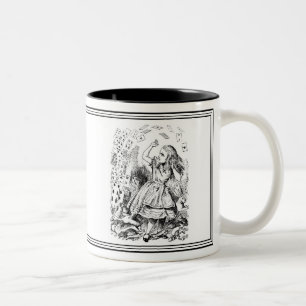 Tasse 2 Couleurs Alice au pays des merveilles John Tenniel Illustra