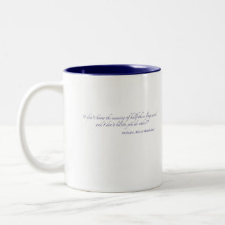 Tasse 2 Couleurs Alice dans la citation Pays des