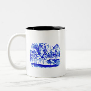 Tasse 2 Couleurs Alice en bleu