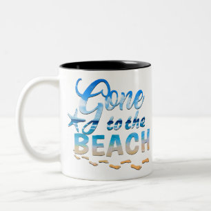Tasse 2 Couleurs Allé à la plage