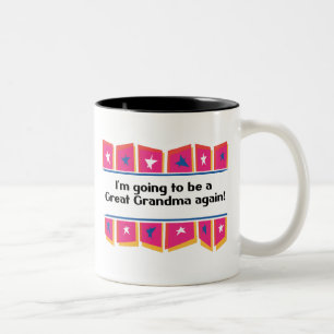 Tasse 2 Couleurs Aller être une grande grand-maman encore !
