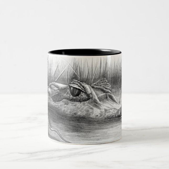 Tasse 2 Couleurs Alligator de la Floride (Centre)