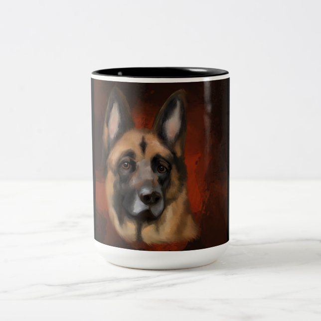 TASSE 2 COULEURS ALMAN SHEPHERD (Centre)