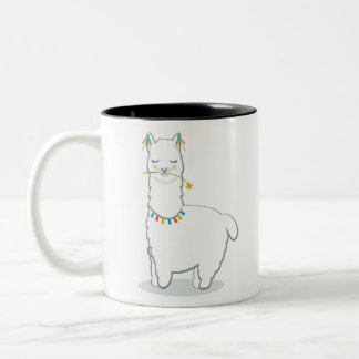 Tasse 2 Couleurs Alpaga mignon de lama