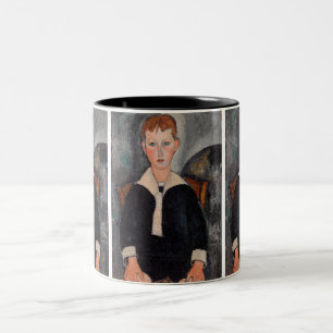 Tasse 2 Couleurs Amedeo Modigliani - Garçon en Sailor