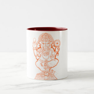 Tasse 2 Couleurs Américain Ganesh