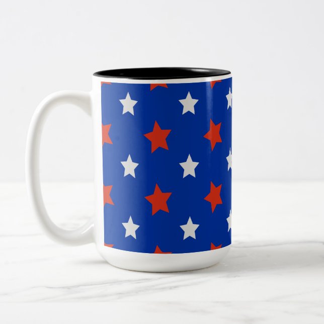 Tasse 2 Couleurs American Stars (Gauche)