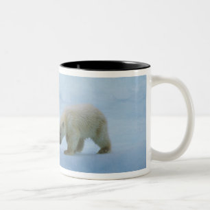 Tasse 2 Couleurs Amérique du Nord, Arctique canadien. Ours polaire