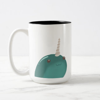 Tasse 2 Couleurs Ami de Narwhal de café
