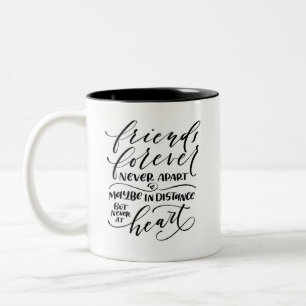 Tasse 2 Couleurs Amis pour toujours