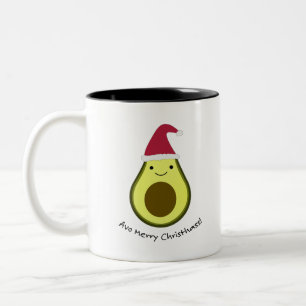 Tasse 2 Couleurs Amny Avo Merry Christhass Avocado Pun