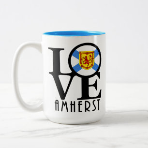 Tasse 2 Couleurs AMOUR Amherst NS 15oz