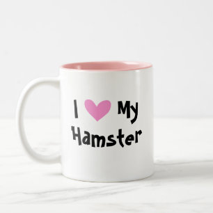 Tasse 2 Couleurs Amour de hamster nain