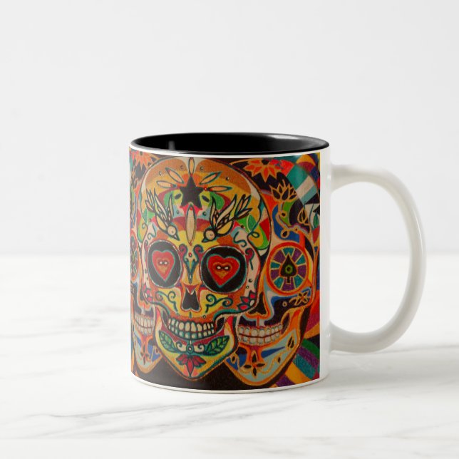 Tasse 2 Couleurs AMOUR et mort (Droit)