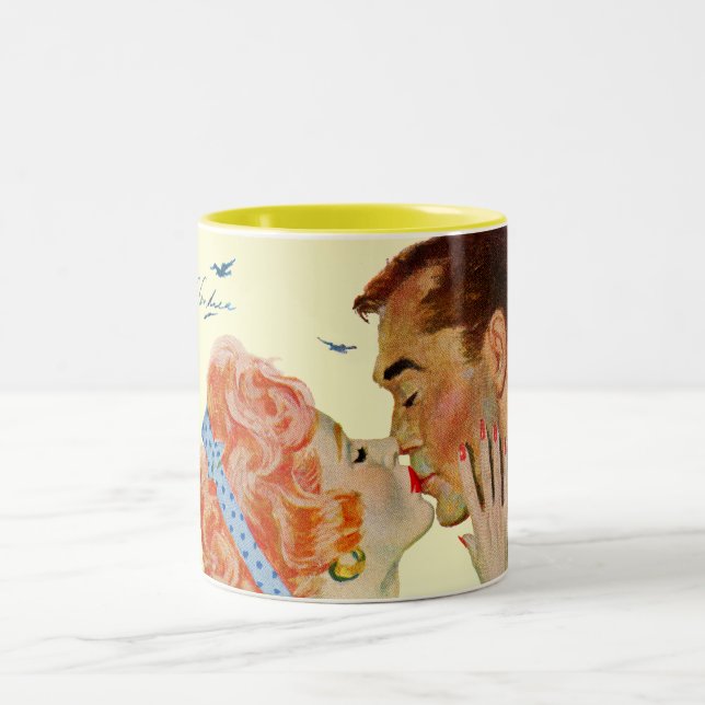 Tasse 2 Couleurs Amour-Frappé (Centre)