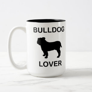 Tasse 2 Couleurs amoureux de bulldog